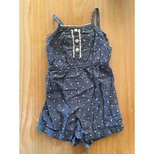 ❤️ 3/$10 Healthtex Baby Girl Chambray Romper